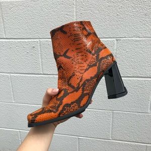 Emilio Bertolini Theo Snakeskin Boots